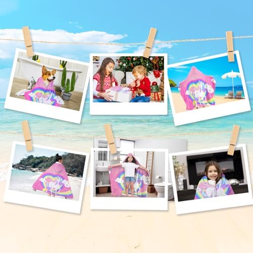 Adorable Kids Bath Towels for Ages 4-8