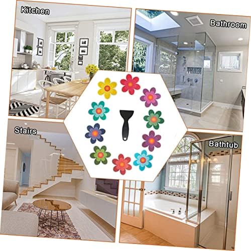 One Set Cartoon Slip Floor Stickers for Bathtubs Showers and Pools