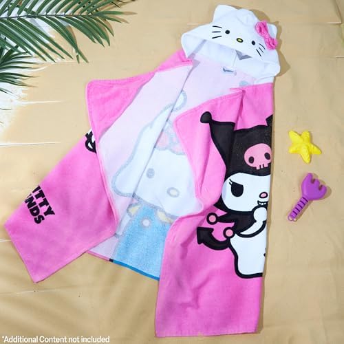 Hello Kitty Beach Towel with Hood Perfect Beach Gift