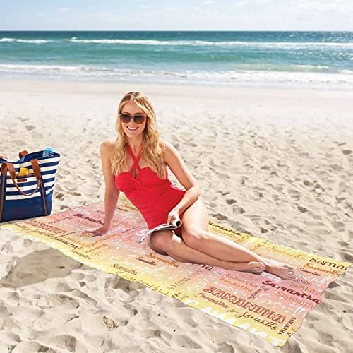 Personalized Beach Towels for Boys