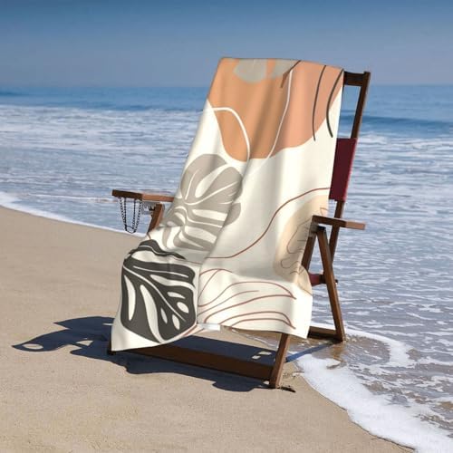 VANZEV Abstract Mid Century Boho Beach Towel 52x32
