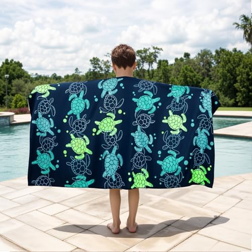 MelonBoat Large Microfiber Beach Towel Speedy Absorbent Compact for Travel