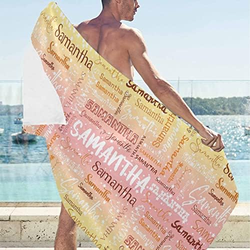 Personalized Beach Towels for Boys
