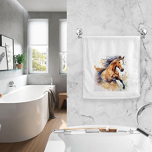 ALAZA Luxury 16x30 Cotton Bath Towels Set