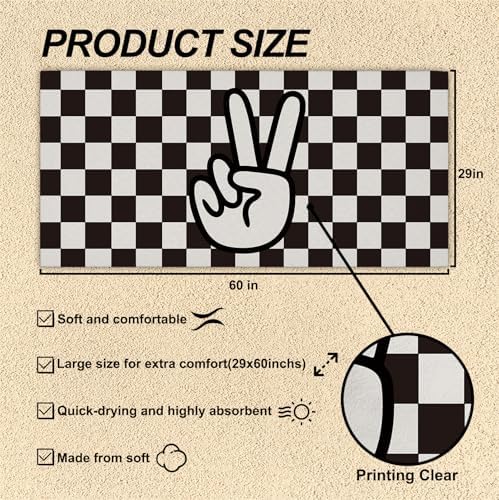 Tzhim Retro Peace Towels