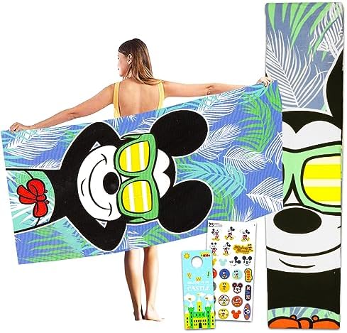 Disney Mickey Mouse Beach Towel Set