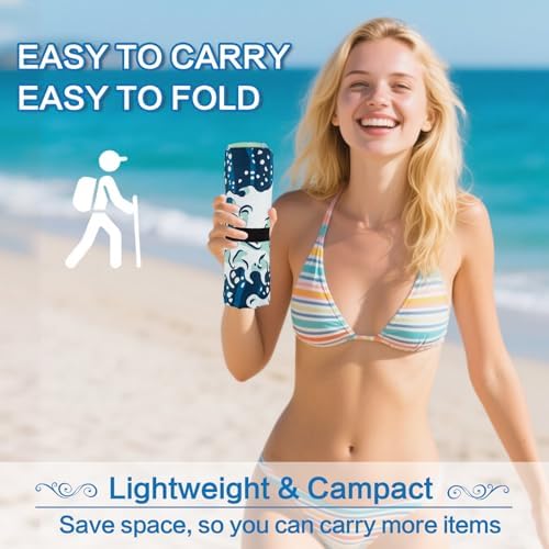 Beach Towels - 2 Pack Extra Large Beach Towels Set for Vacation