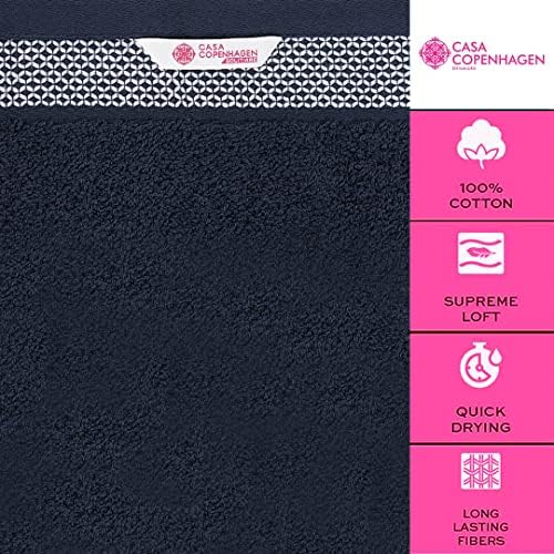 Elegant 6-Piece Bath Towel Set
