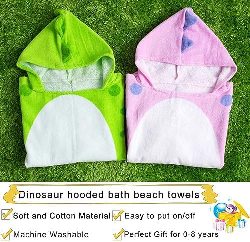 Perfect Dinosaur Bath Robe for Kids 0-8