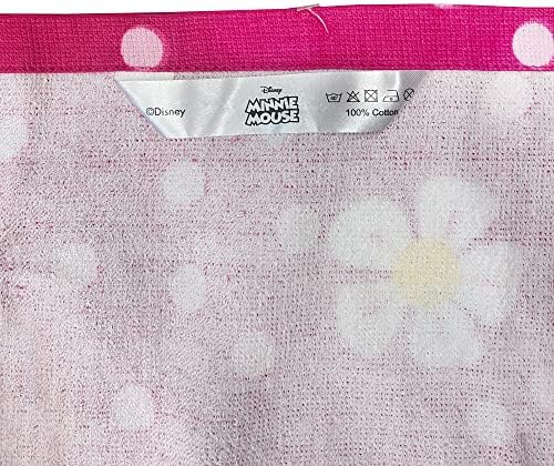 Girls Minnie Hooded Beach Towel Set